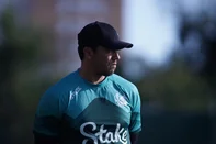 Treino do Juventude para a sequência da Série A 2025. Na foto, o técnico Thiago Carpini.<!-- NICAID(16151881) -->