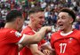 Suíça supera a Itália, quebra tabu de 31 anos e já iguala a sua melhor campanha na Eurocopa