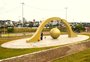 Inspirado em OVNIs, monumento que homenageia Artur Berlet é inaugurado após cinco anos em Sarandi