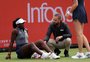 Serena pode não jogar quartas em Queen's após parceira Mboko abandonar em simples machucada