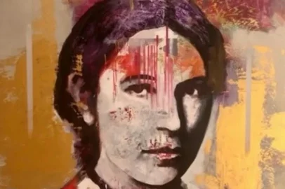 Exposição virtual Olhar de Anita, que celebra Anita Garibaldi. Na foto, obra Olhar de Anita, acrílico sobre tela de Adriana Garibaldi.<!-- NICAID(14889829) -->
