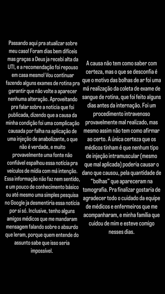 @saulo Instagram / Reprodução