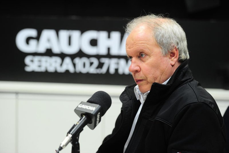 CAXIAS DO SUL, RS, BRASIL, 26/08/2019. Osvaldo Pioner, diretor geral de futebol do Juventude é o e convidado do Show dos Esportes da Gaúcha Serra. (Porthus Junior/Agência RBS)<!-- NICAID(14222896) -->