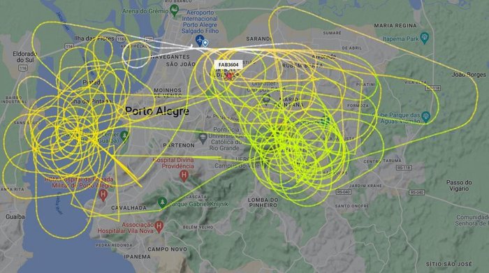 FlightRadar24 / Reprodução