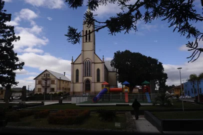 BOM JESUS, RS, BRASIL, 29/06/2021 - Primeira onda de frio com temperaturas negativas no estado. (Marcelo Casagrande/Agência RBS)<!-- NICAID(14820961) -->