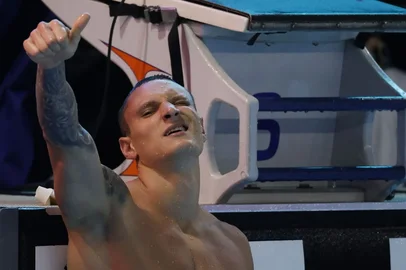 Leonardo Santos, natação
