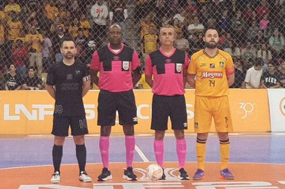 Árbitros gaúchos na LNF, Émerson Santos e Telmo Teixeira