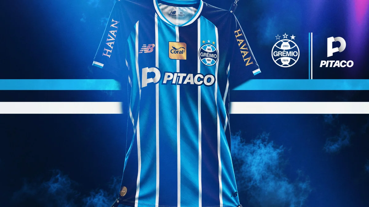 Grêmio anuncia Pitaco como novo patrocinador máster