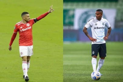 Colagem de Taison e Douglas <!-- NICAID(14829574) -->