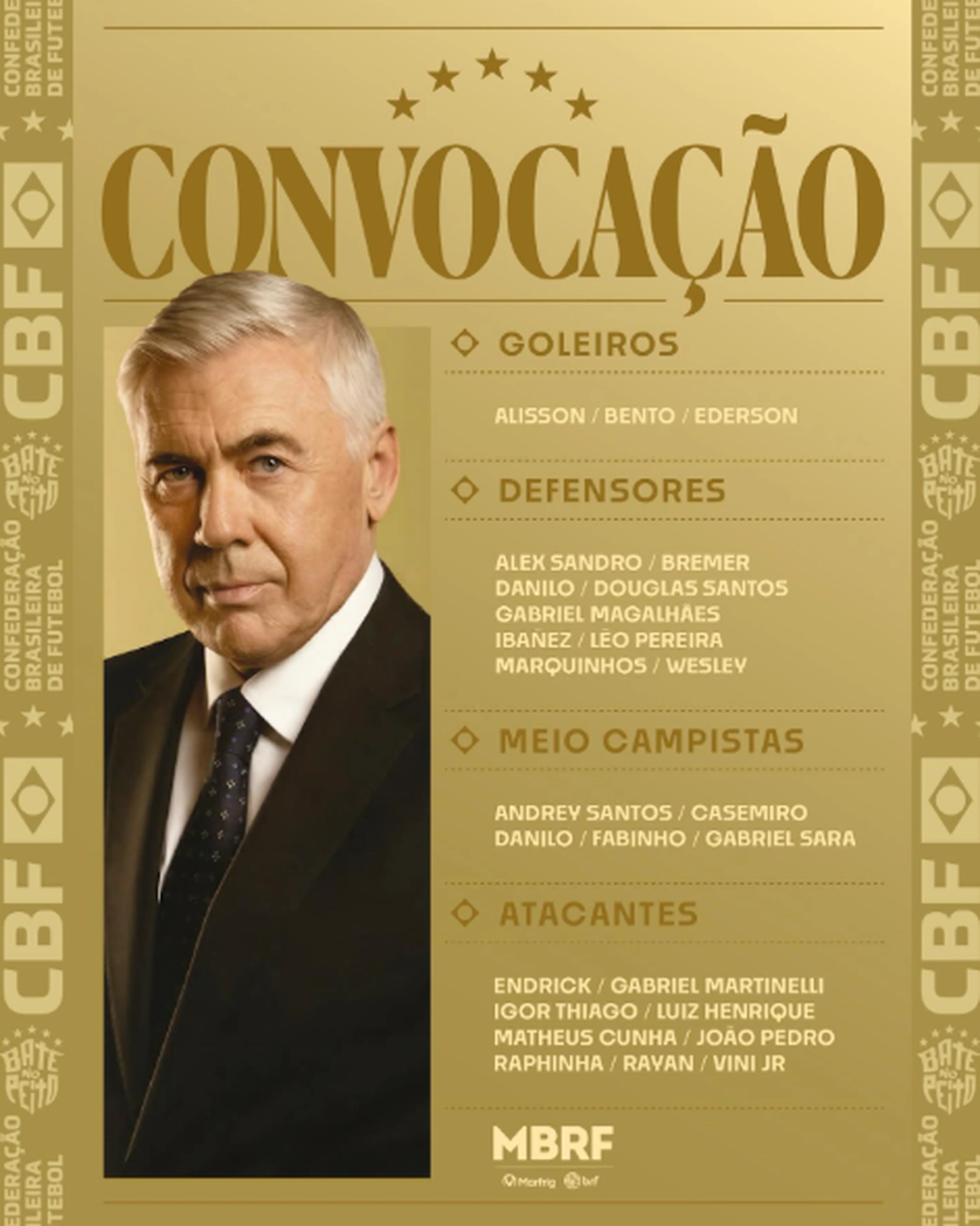 CBF/Divulgação