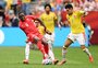 Nos pênaltis, Suíça elimina Colômbia e avança para enfrentar a Argentina na Copa do Mundo