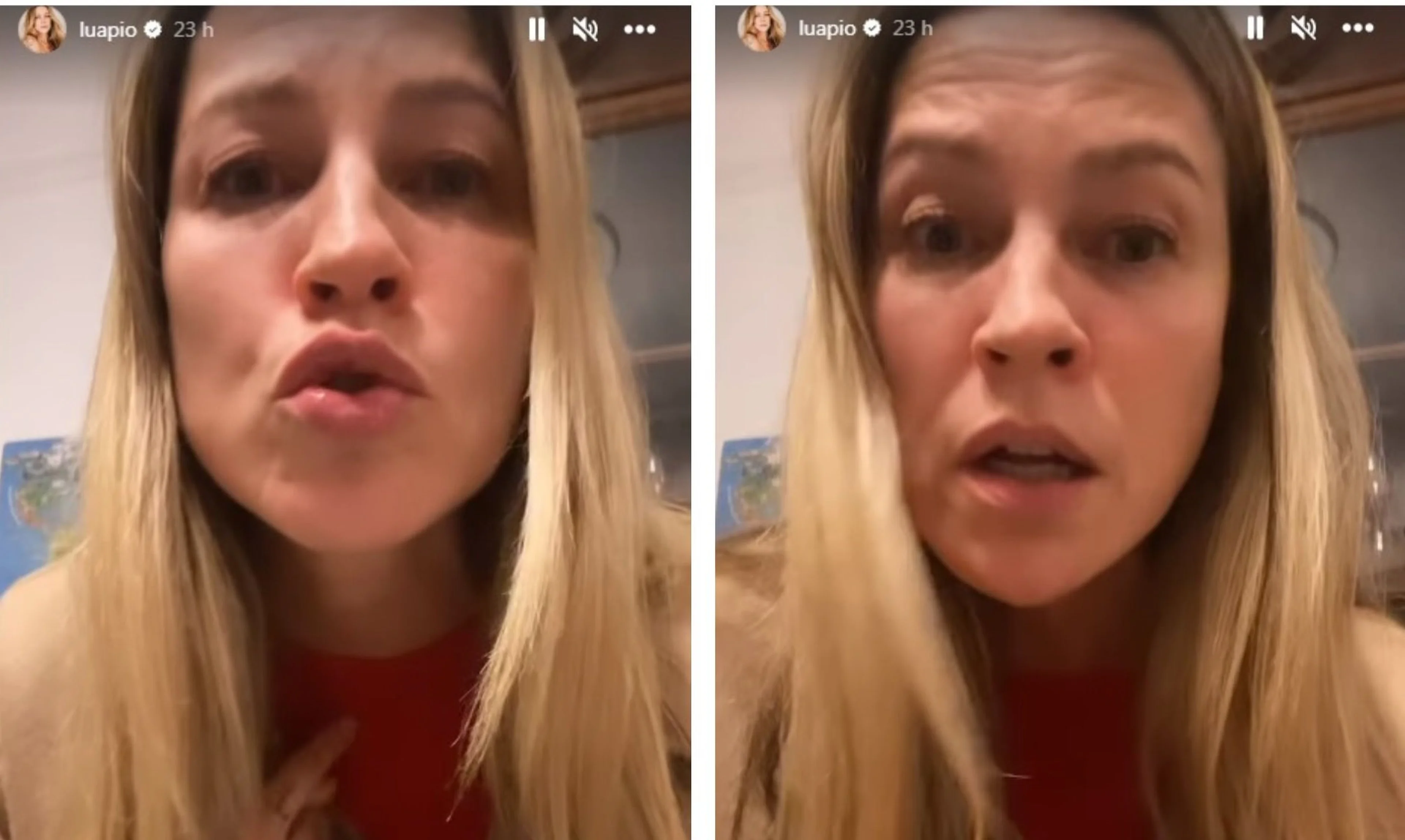 Reprodução/Instagram/ Stories/ @luapio