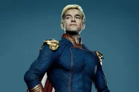 Homelander, o Capitão Pátria, em The Boys<!-- NICAID(14716346) -->