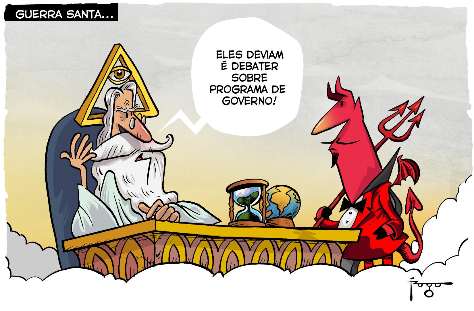 Gilmar Fraga: guerra santa... | GZH