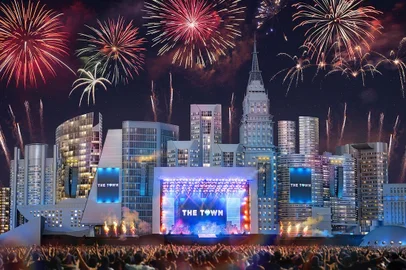 Rendering do palco Skyline do festival The Town, que inicia dia 2/9 em São Paulo.<!-- NICAID(15528503) -->