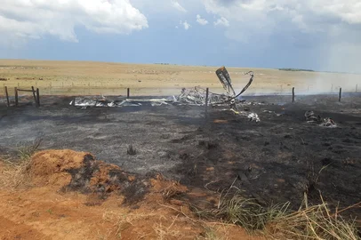 CBMMT / Assessoria Piloto gaúcho morre em queda de avião no interior do Mato Grosso