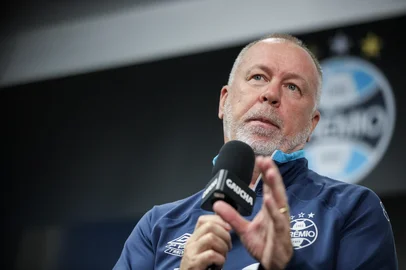 Porto Alegre, RS, Brasil: Entrevista exclusiva para GZH com Mano Menezes, técnico da equipe do Grêmio. Fotos: Duda Fortes/Agencia RBSIndexador: DF<!-- NICAID(16053192) -->