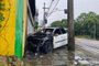 Veículo pegou fogo na Rua Conselheiro Dantas, em Caxias do Sul<!-- NICAID(15615013) -->