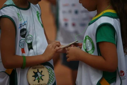 PORTO ALEGRE, RS, BRASIL - O projeto social WimBelemDon se recuperou de um incêndio e apresentou as melhorias que conseguiram realizar com a ajuda de parceiros.<!-- NICAID(14025714) -->