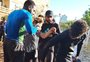 Jogadores do Inter auxiliam nos resgates e com doações na enchente no RS