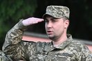 (FILES) Head of Ukraine's Military Intelligence Kyrylo Budanov attends an event for the return of commanders of Ukrainian forces who held Mariupol's resistance in the city's Azovstal steel plant, in the western Ukrainian city of Lviv on July 8, 2023. Ukraine said on November 28, 2023, it suspected Moscow was responsible for the poisoning of Marianna Budanova, the wife of Ukrainian military intelligence chief Kyrylo Budanov. (Photo by YURIY DYACHYSHYN / AFP)<!-- NICAID(15611124) -->