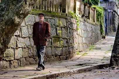 Escritor João Gilberto Noll<!-- NICAID(8627092) -->