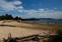 Nível do Guaíba baixa, muda paisagem e já impacta tratamento de água em Porto Alegre