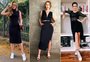 Dá para usar roupas pretas no verão sem ar (muito) calor? Veja dicas para montar o look