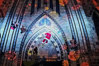 Halder Ramos / especial Chegada do Papai Noel abre programação artística do Sonho de Natal de Canela.<!-- NICAID(15905647) -->