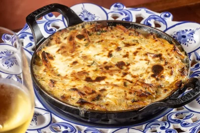 Bacalhau com Natas, receita portuguesa, destemperados, chef Alexandre Henriques<!-- NICAID(16053447) -->
