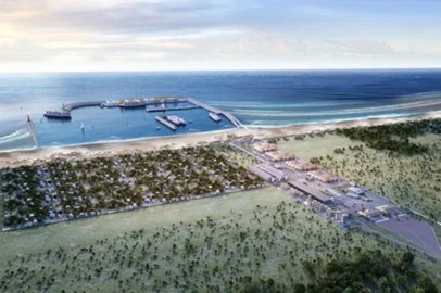 Projeto do Porto Meridional, em Arroio do Sal.<!-- NICAID(15937957) -->