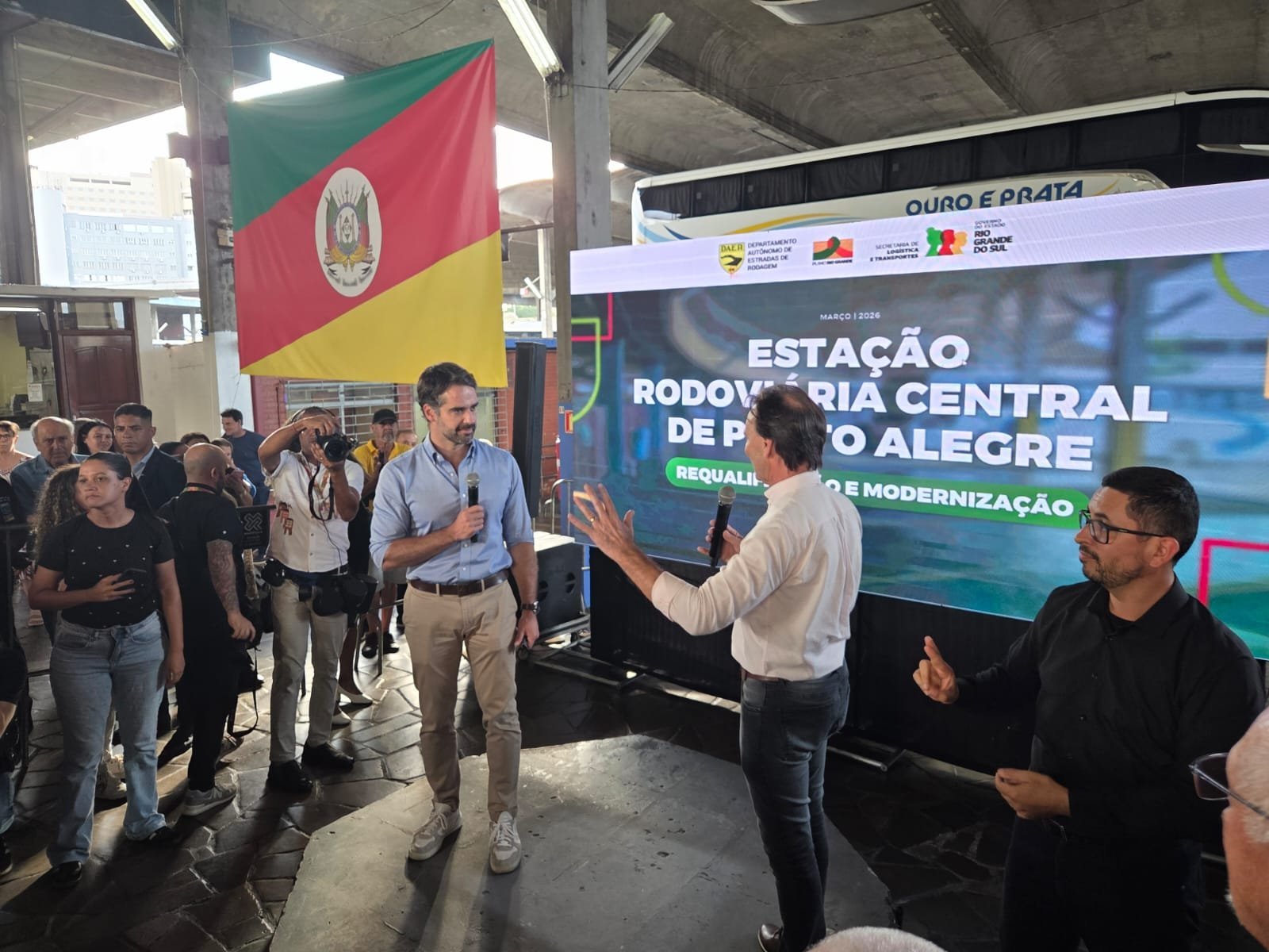 In&iacute;cio das obras de reforma da rodovi&aacute;ria de Porto Alegre &eacute; autorizado com investimento de quase R$ 20 milh&otilde;es