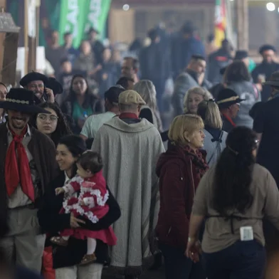 CAXIAS DO SUL, RS, BRASIL. 21-09-2025. Encerramento do acampamento farroupilha nos Pavilhões da Festa da Uva.<!-- NICAID(16129637) -->