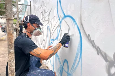 festival de grafite em Passo Fundo<!-- NICAID(15971262) -->