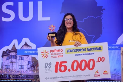Prêmio Academia Assaí 2025 / Divulgação Brownie da Mica! leva o prêmio Assaí<!-- NICAID(16161463) -->