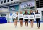 Equipe feminina de ginástica artística é homenageada pelo COB com painel no CT do Time Brasil
