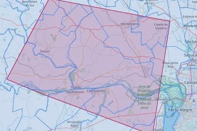 alerta laranja RMPA e Vales