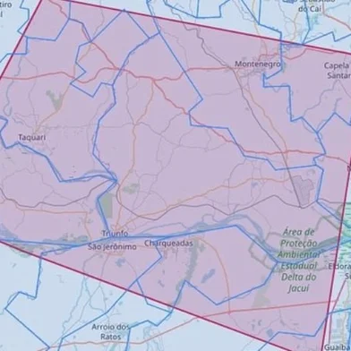 alerta laranja RMPA e Vales