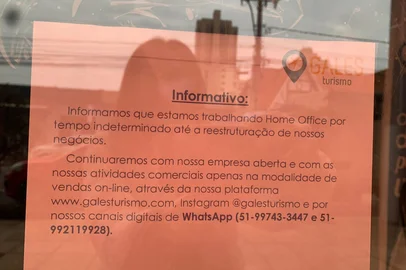 Gales Turismo, no Vale do Sinos, é investigada por estelionato. - Camila Rocha/Arquivo Pessoal<!-- NICAID(15483612) -->