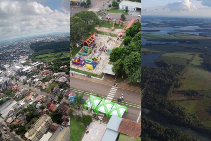 Bruno Alencastro,Prefeituras de Cerro Grande e Entre-Rios do Sul / Agência RBS e Reprodução