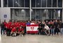 Galvão Bueno exalta primeira viagem de avião do Guarany de Bagé: "Futebol tem suas magias"