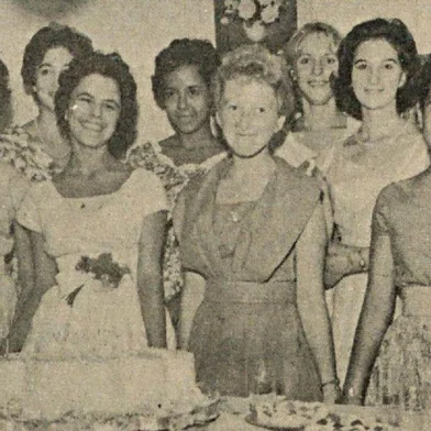 Elis Regina no aniversário de 15 anos em 1960, em Porto Alegre.<!-- NICAID(16071499) -->