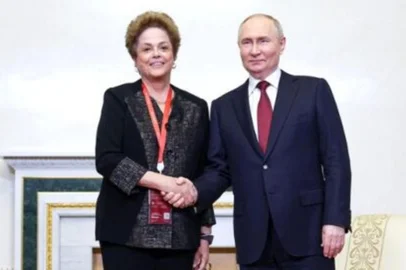 Dilma Rousseff e Vladimir Putin<!-- NICAID(16001892) -->