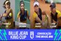 Equipe feminina tênis Billie Jean Cup 2021