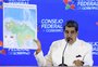 Presidente da Venezuela apresenta novo mapa do país com inclusão de Essequibo