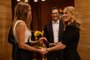 Jennifer Aniston, Billy Crudup e Reese Witherspoon em “The Morning Show”, com estreia em 17 de setembro de 2021 no Apple TV+.<!-- NICAID(14892033) -->