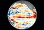 Mancha de calor identificada por satélite da Nasa mostra a presença do El Niño