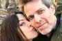 Ana Paula Padrão conta que o marido Gustavo Diament sofreu acidente ao fugir de assalto e está hospitalizado.<!-- NICAID(15577575) -->