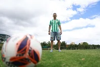 Caxias do Sul, RS, Brasil - Especial Gauchão 2026. Alisson Safira, atleta do Esporte Clube Juventude.Indexador: jeff botega<!-- NICAID(16206790) -->