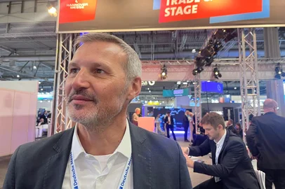 Pablo Fava, CEO da Siemens no Brasil, durante a Hannover Messe<!-- NICAID(16006747) -->